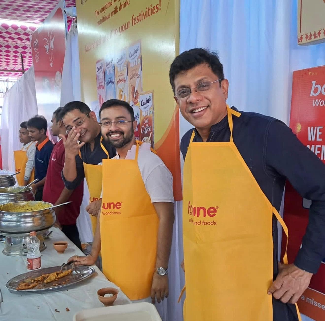 Bhog at Ananda Utsav