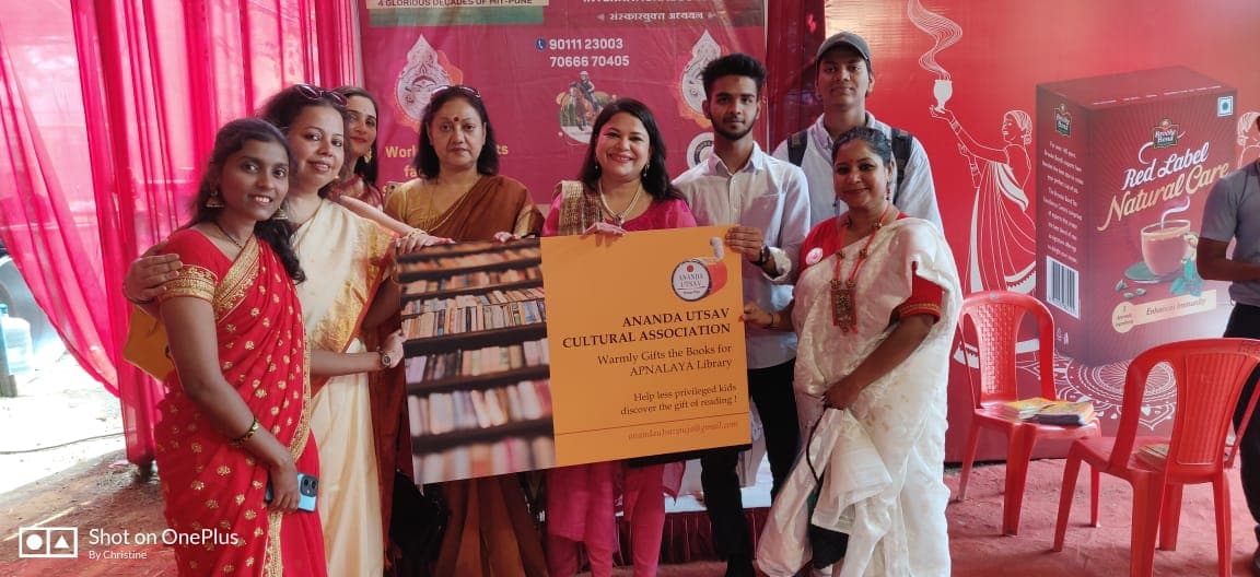 Philanthropy at Ananda Utsav